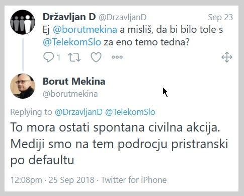 Mladina zavrne vključitev v kampanjo pritiska na Nova24TV