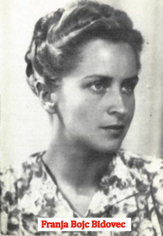 Franja Bojc Bidovec, lažno obtožena s strani politkomisarja in partizanskega tožilca